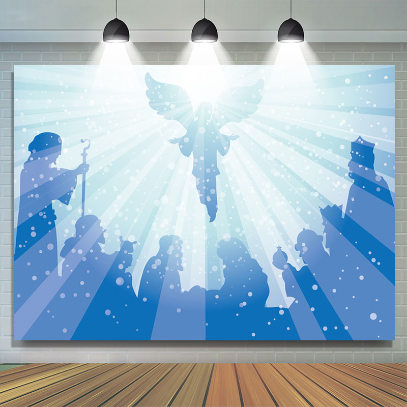 Lofaris Jesus Purdue The Crowd Theme Merry Christmas Backdrop