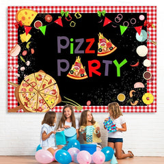 Lofaris Kids Cooking Theme Pizza Party Bachdrop for Photoshoot