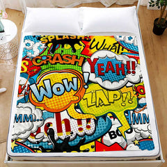Lofaris Kid’s Gift - Cute Comics Blanket