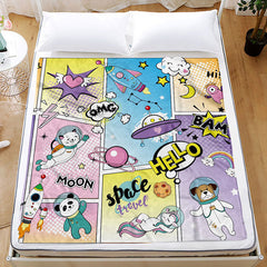 Lofaris Kid’s Gift - Cute Comics Blanket