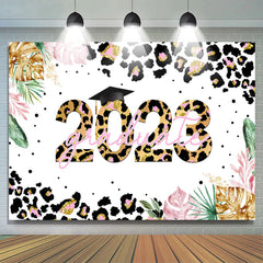 Lofaris Animal Leopard Themed Graduation Party Backdrop