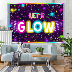 Lofaris Lets Clow Colorful Graffiti Backdrop For Birthday Party