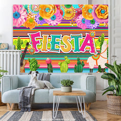 Lofaris Llama Fiesta And Colorful Backdrop For Holiday Events