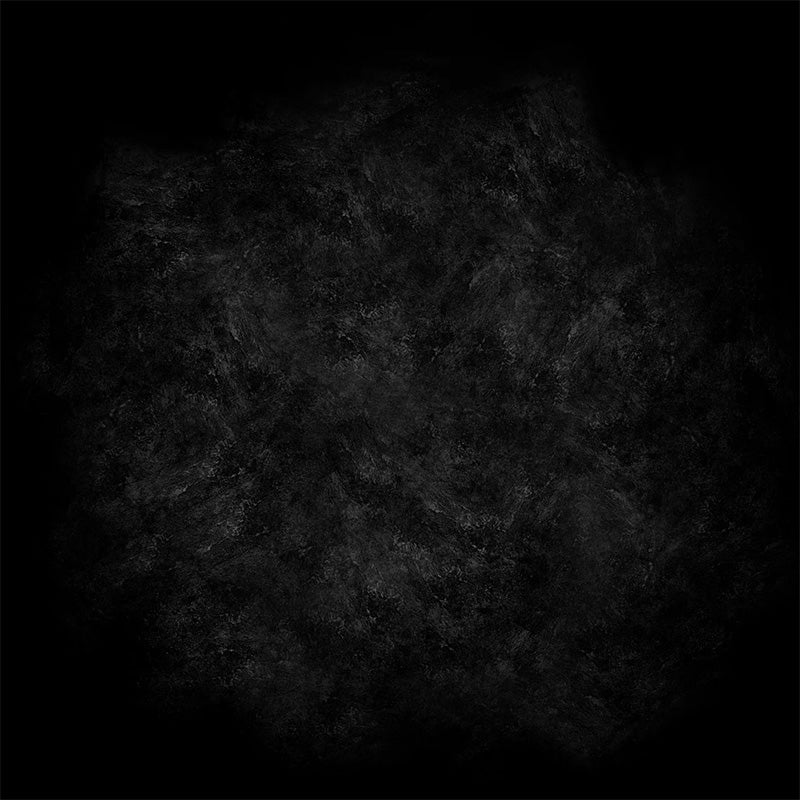 Lofaris Abstract Textured Black Round White Photo Portrait Backdrop