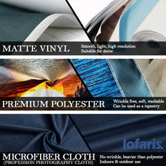 Lofaris Colored And Graffiti Black Happy Birthday Backdrop