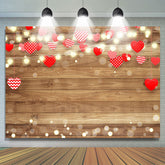 Lofaris Love And Light Wood Birthday Party Backdrop For Girl