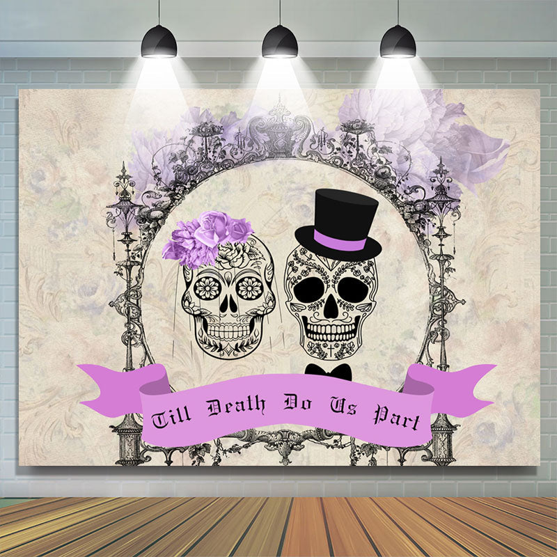 Lofaris Mexican Fiesta Till Death Do Us Pary Theme Backdrop