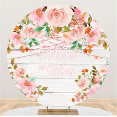 Circle Wild Goose Sun Pink Happy Birthday Backdrop
