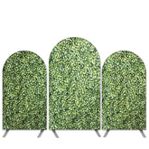 Lofaris Nature Green Glass Theme Arch Backdrop Kit For Wedding