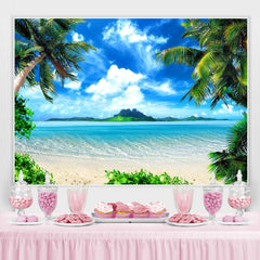 Lofaris Ocean Scene Photoshoot Backdrops Vinyl on Seaside