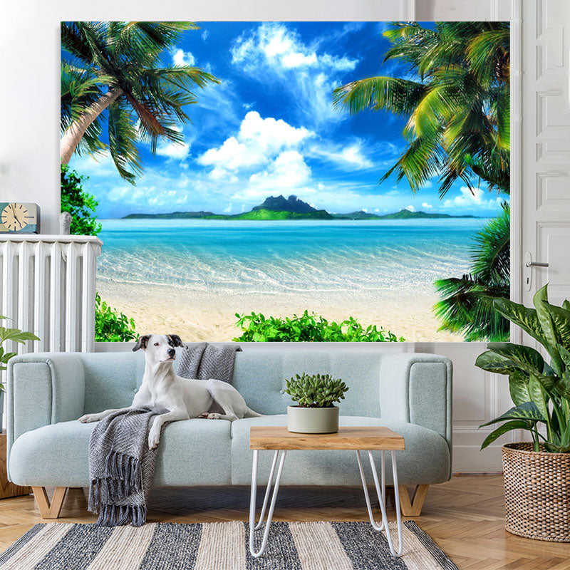 Lofaris Ocean Scene Photoshoot Backdrops Vinyl on Seaside