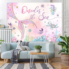 Lofaris Oneder The Sea Happy Birthday Party Backdrop For Girl
