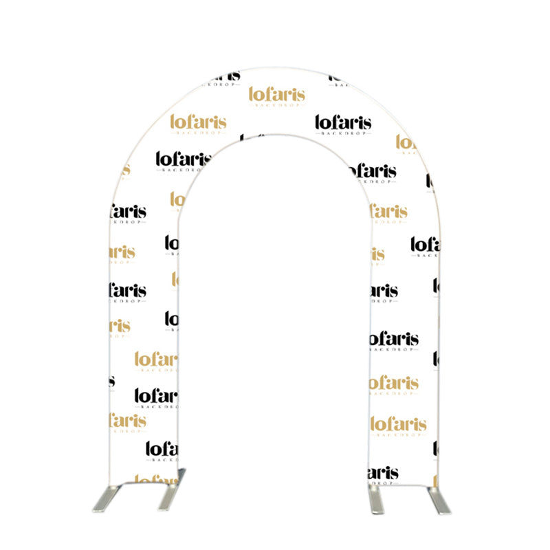 Lofaris Open Arch Custom Photo Party Backdrop Cover