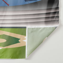 Lofaris Personalized Baseball Birthday Backdrop Decor