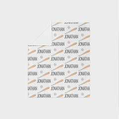 Lofaris Personalized Baseball Blanket With Name For Kid Gift