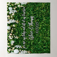 Lofaris Personalized Better Together Backdrop for Wedding Reception