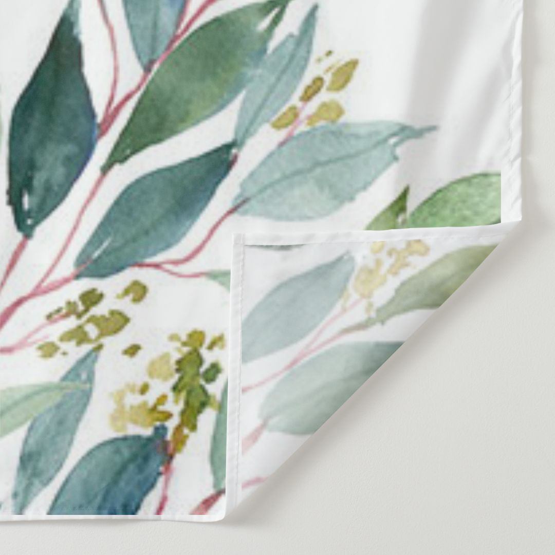 Lofaris Personalized Blue Elephant Baby Shower Backdrop Banner