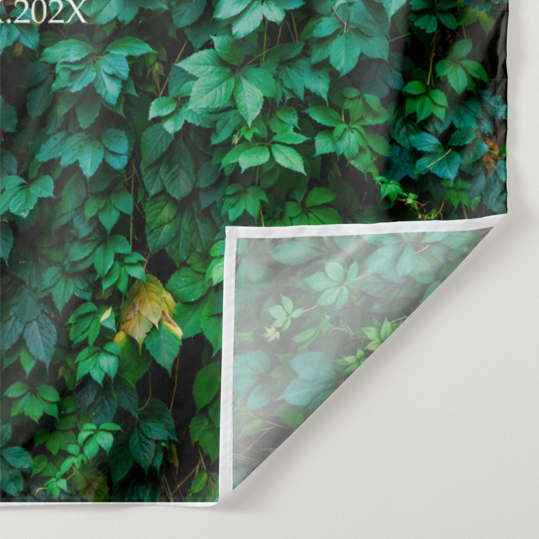 Lofaris Personalized Dark Green Wedding Backdrop