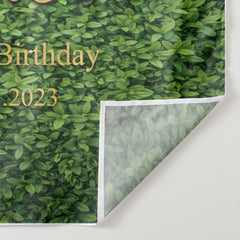 Lofaris Green Leaves Baby Shower Custom Backdrops for Photoshoot