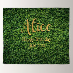 Lofaris Green Leaves Baby Shower Custom Backdrops for Photoshoot