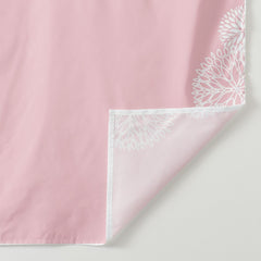 Lofaris Personalized Pink And White Baby Shower Backdrop For Girl