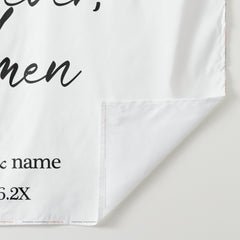 Lofaris Personalized Rustic Wedding Backdrop Decor