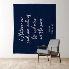 Lofaris Personalized Rustic Wedding Backdrop for Ceremory