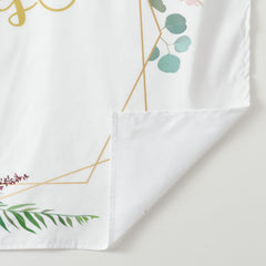 Lofaris Personalized She Said Yes Photo Wedding Backdrop