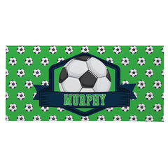 Lofaris Personalized Sport Balls Name Boys Beach Towel