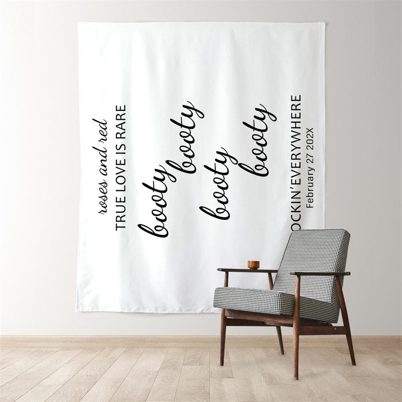 Lofaris Personalized The Future Boho Wedding Backdrop