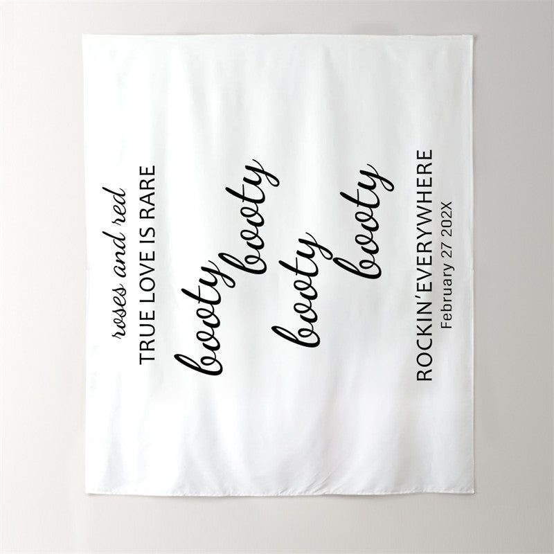 Lofaris Personalized The Future Boho Wedding Backdrop