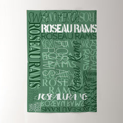 Lofaris Personalized Throws With Name Evergreen Blanket Gift