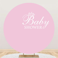 Lofaris Pure Pink Backdrop For Girls Baby Shower Party Banner