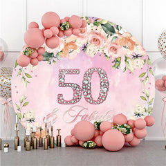 Graffiti Pop It Toy Birthday Party Round Backdrops