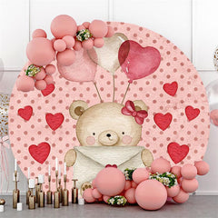 Round Black Girl Car Floral Party Backdrop For Wedding
