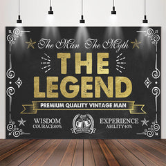 Lofaris Premium Quality Vintage Man Europe Classic Backdrop