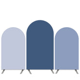 Lofaris Pure Color Navy Blue Double Side Birthday Arch Backdrop Kit