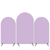 Lofaris Pure Color Theme Light Purple Birthday Arch Backdrop Kit