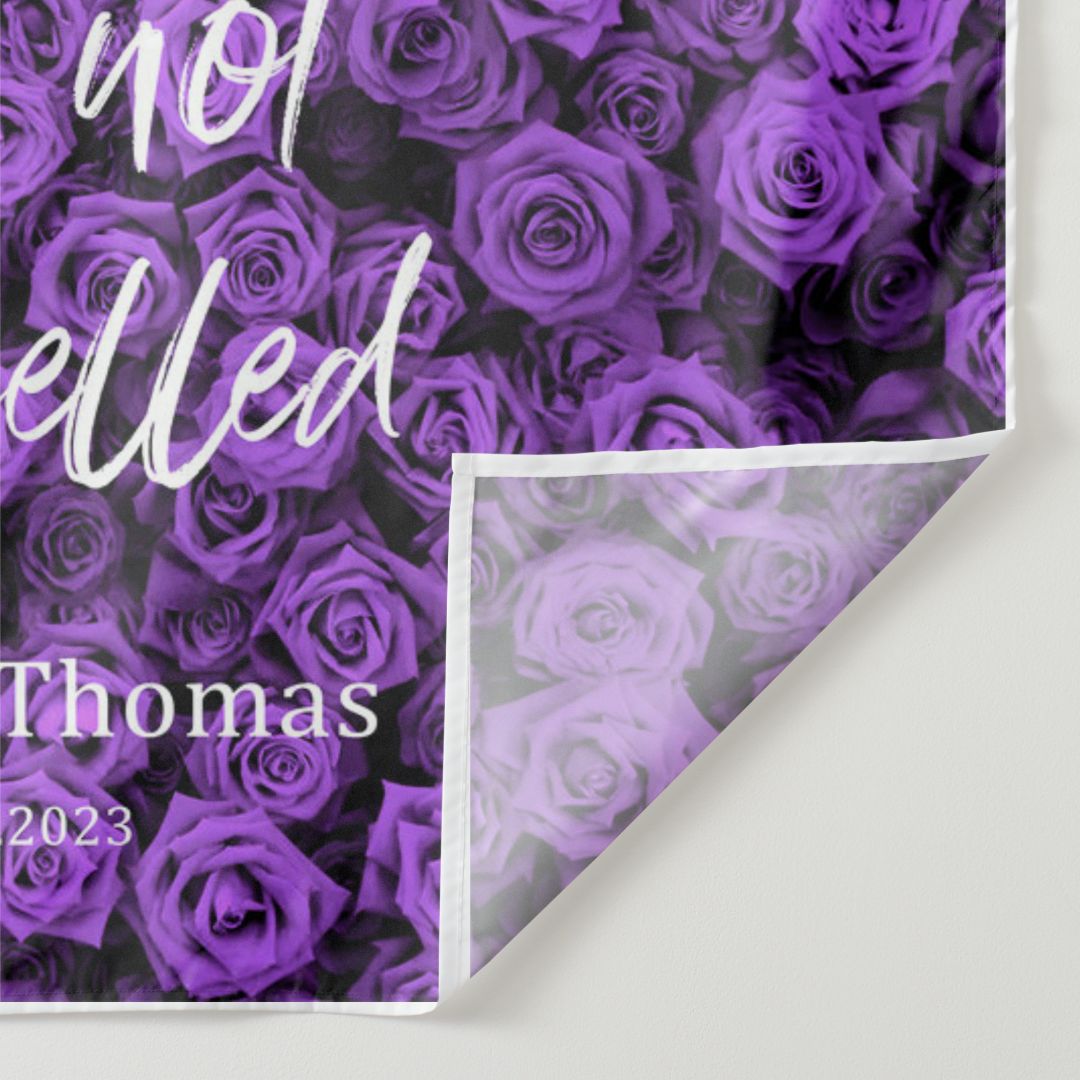 Lofaris Purple Roses Romantic Flower Wall Wedding Backdrop