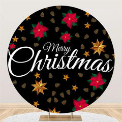 Pop It Simple Colorful Lovely Birthday Round Backdrops
