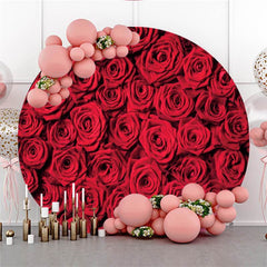 Circle Elephant Gender Reveal Baby Shower Backdrop
