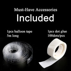 Lofaris Rose Gold DIY 130 Pack Balloon Arch Kit | Party Decorations - White