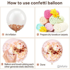 Lofaris Rose Gold DIY 130 Pack Balloon Arch Kit | Party Decorations - White