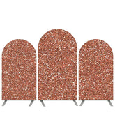 Lofaris Rose Pink Glitter Theme Happy Birthday Arch Backdrop Kit