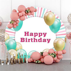 Circle Lofaris Cute Baby Shower Backdrop For Party
