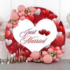 Gold Vip Red Carpet Event Party Custom Circle Backdrop