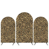 Lofaris Safari Theme Leopard Pattern Birthday Arch Backdrop Kit