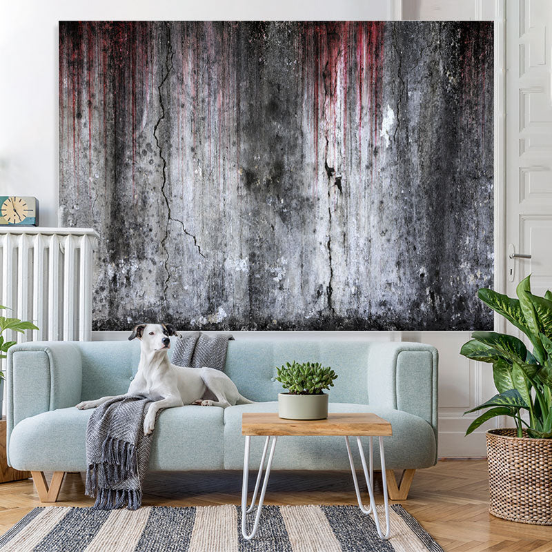 Lofaris Scary Bloody Dilapidated Walls Halloween Party Backdrop