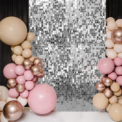Lofaris Sequin Wall Panels Backdrop for Party Art Decor