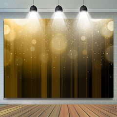 Lofaris UK Shiny Bokeh Brown Gold Celebration Holiday Backdrop